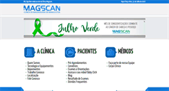 Desktop Screenshot of magscan.com.br