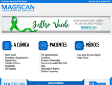 Tablet Screenshot of magscan.com.br